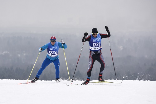 Соревнования по лыжным гонкам прошли в Троицке
