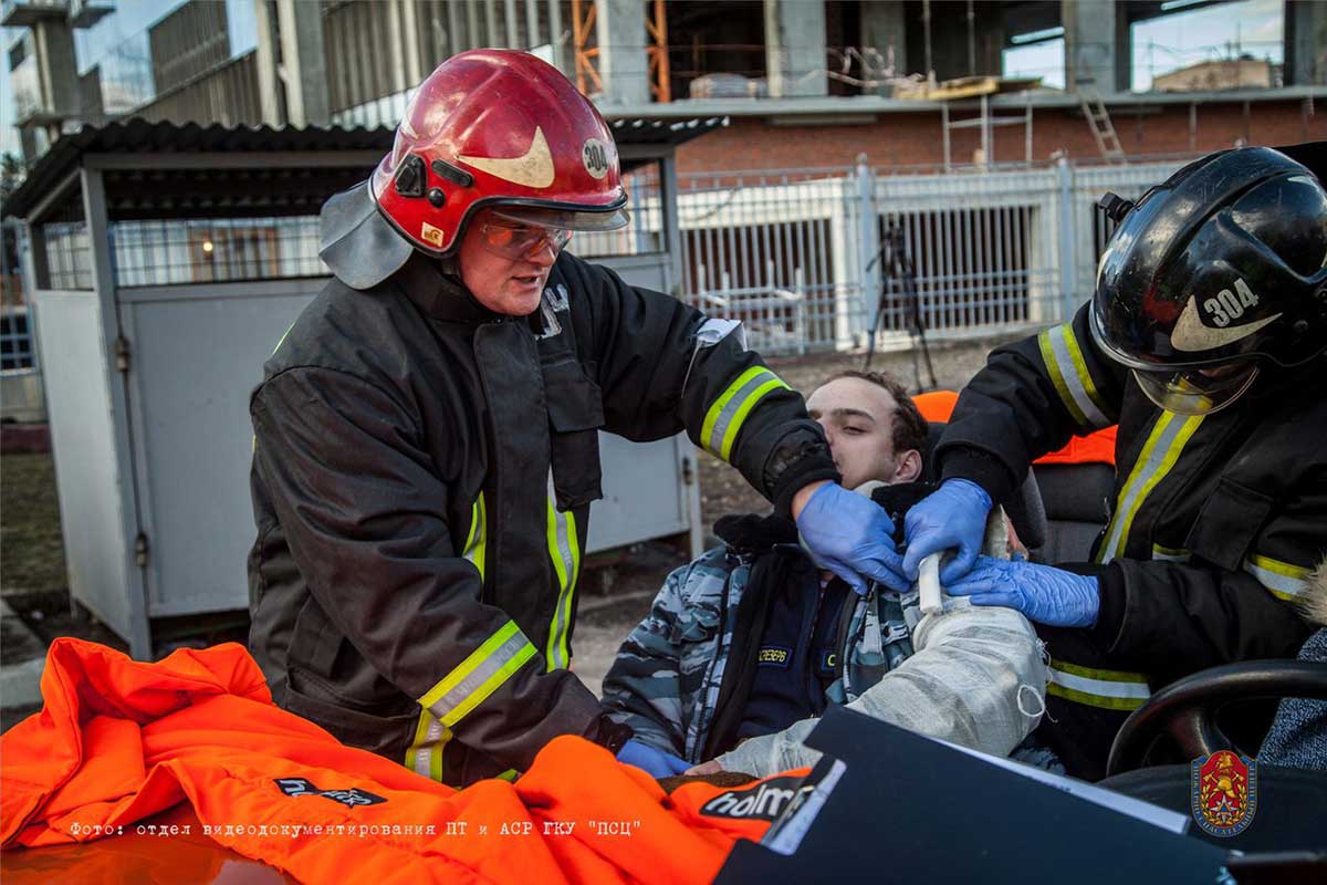 Пожарные и спасатели Новой Москвы стали участниками соревнований