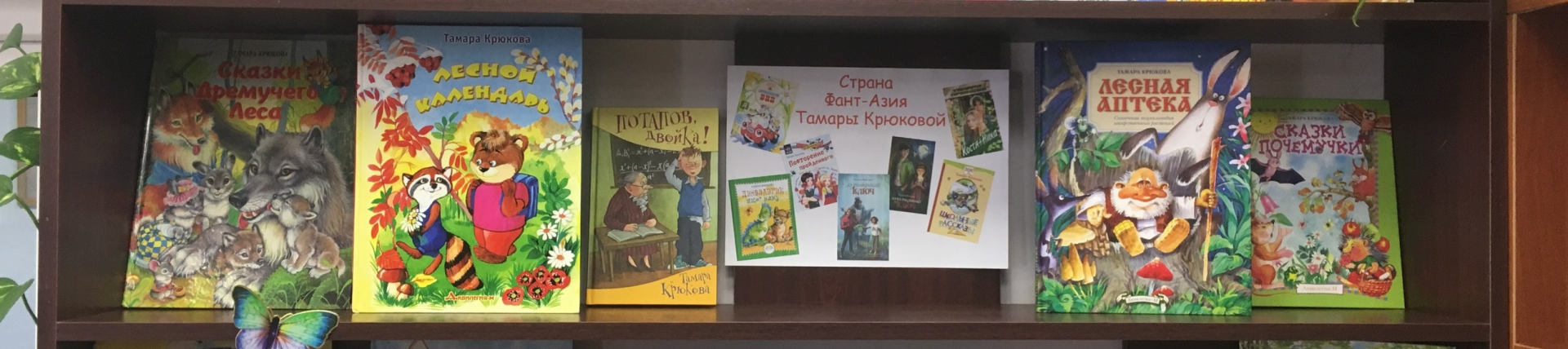 Детская книжная выставка открылась в библиотеке №2