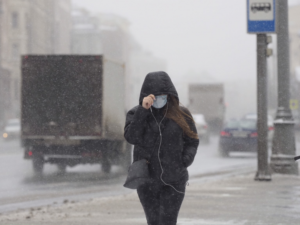 Москвичей предупредили о снегопаде