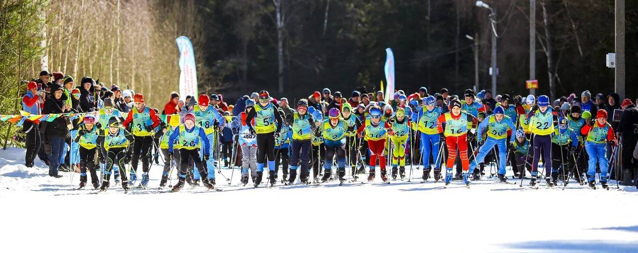 Лыжные гонка прошла на базе «Лесная»