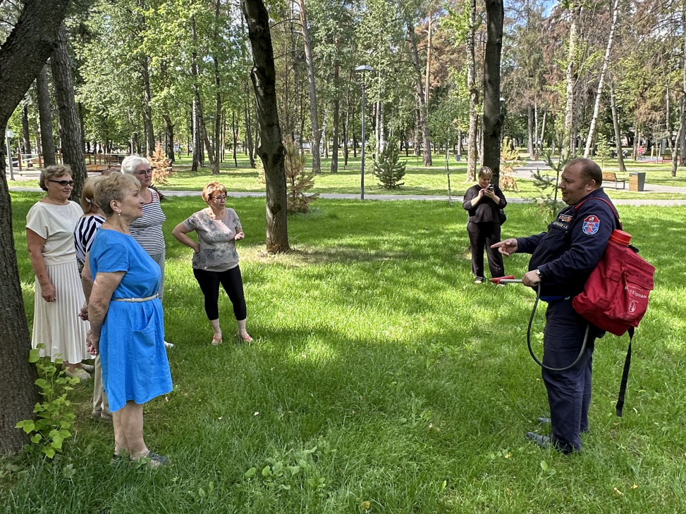 Московские спасатели на страже безопасности